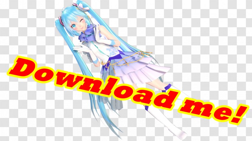 MikuMikuDance Hatsune Miku DeviantArt Download MediaFire - Digital Data Transparent PNG