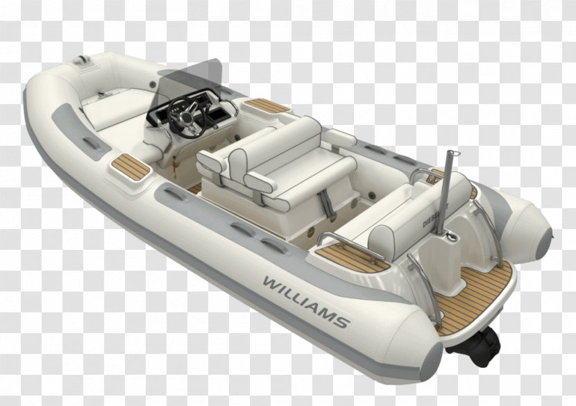 Motor Boats Ship's Tender TurboJet Inflatable Boat - Silhouette - Luxury Yacht With Garage Transparent PNG