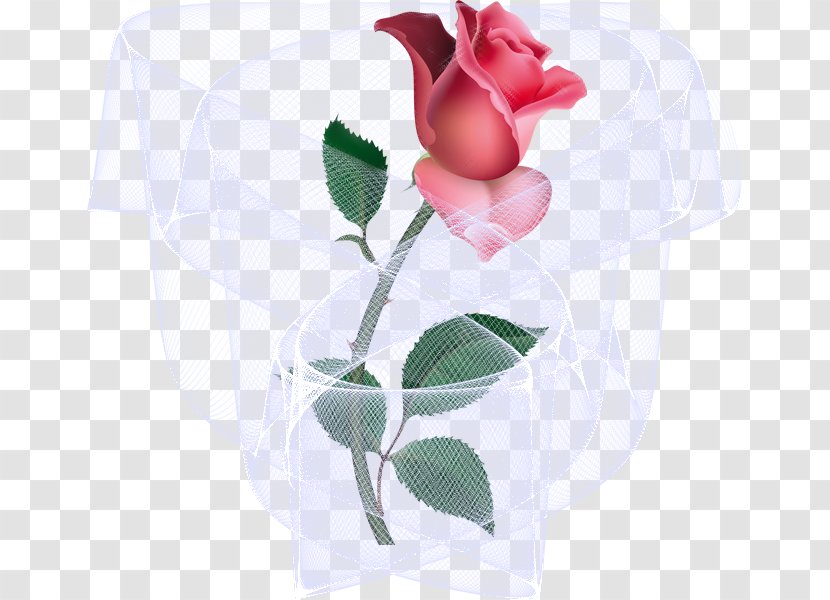 Clip Art Rose Openclipart Pink Flower - Blog Transparent PNG