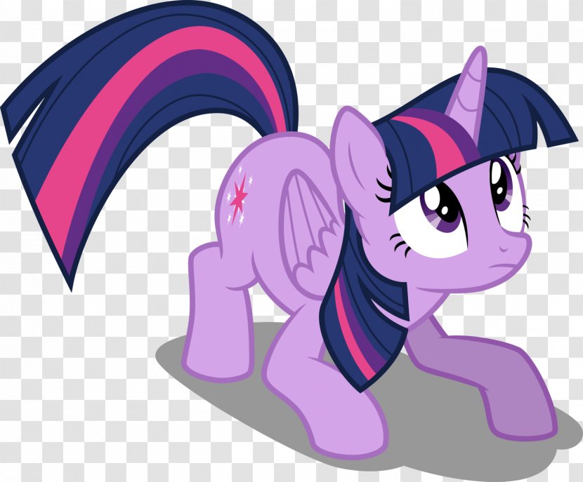 Pony Twilight Sparkle Rarity Rainbow Dash Horse - Looking Up Transparent PNG