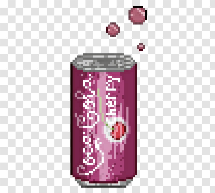 Pixel Art Contemporary Psychedelic - Cherry Coke Transparent PNG
