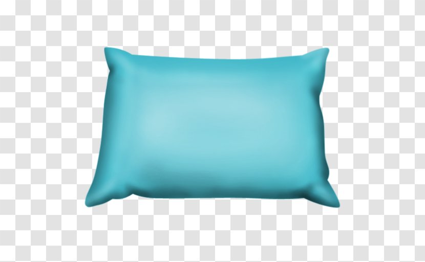 Pillow Clip Art - Throw - Blue Transparent PNG