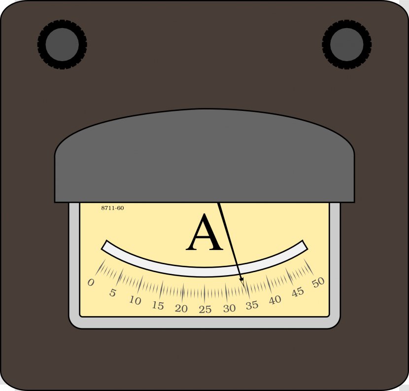 Voltmeter Multimeter Clip Art - Digitalmultimeter - Logo Transparent PNG