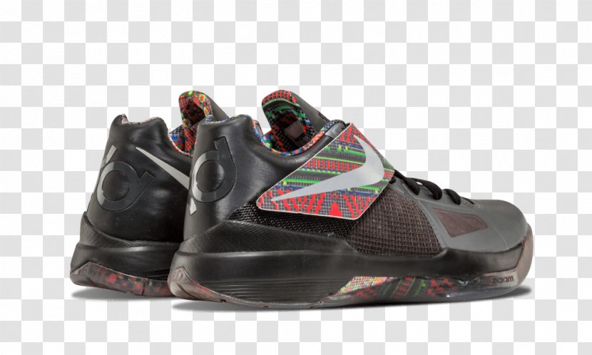 Nike Zoom KD 4 'BHM' Mens Sneakers Sports Shoes Free RN Commuter 2017 Men's - Shoe Transparent PNG