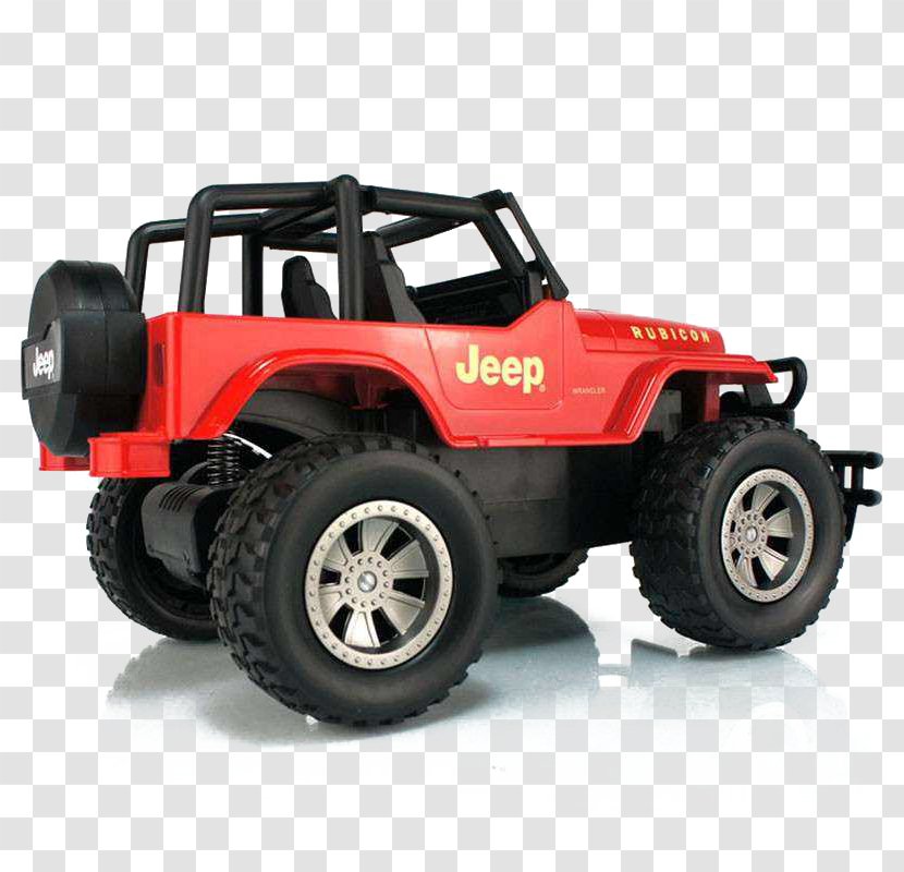 Jeep Wrangler Model Car Dodge - Truggy - The Material Electric Toy Transparent PNG