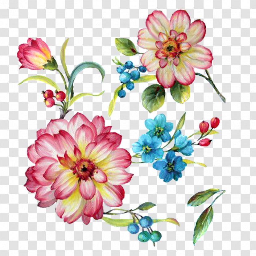 Floral Design Art Painting Flower Clip Transparent PNG