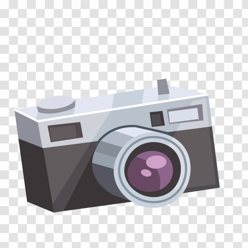 Camera - Purple - Stereo Transparent PNG