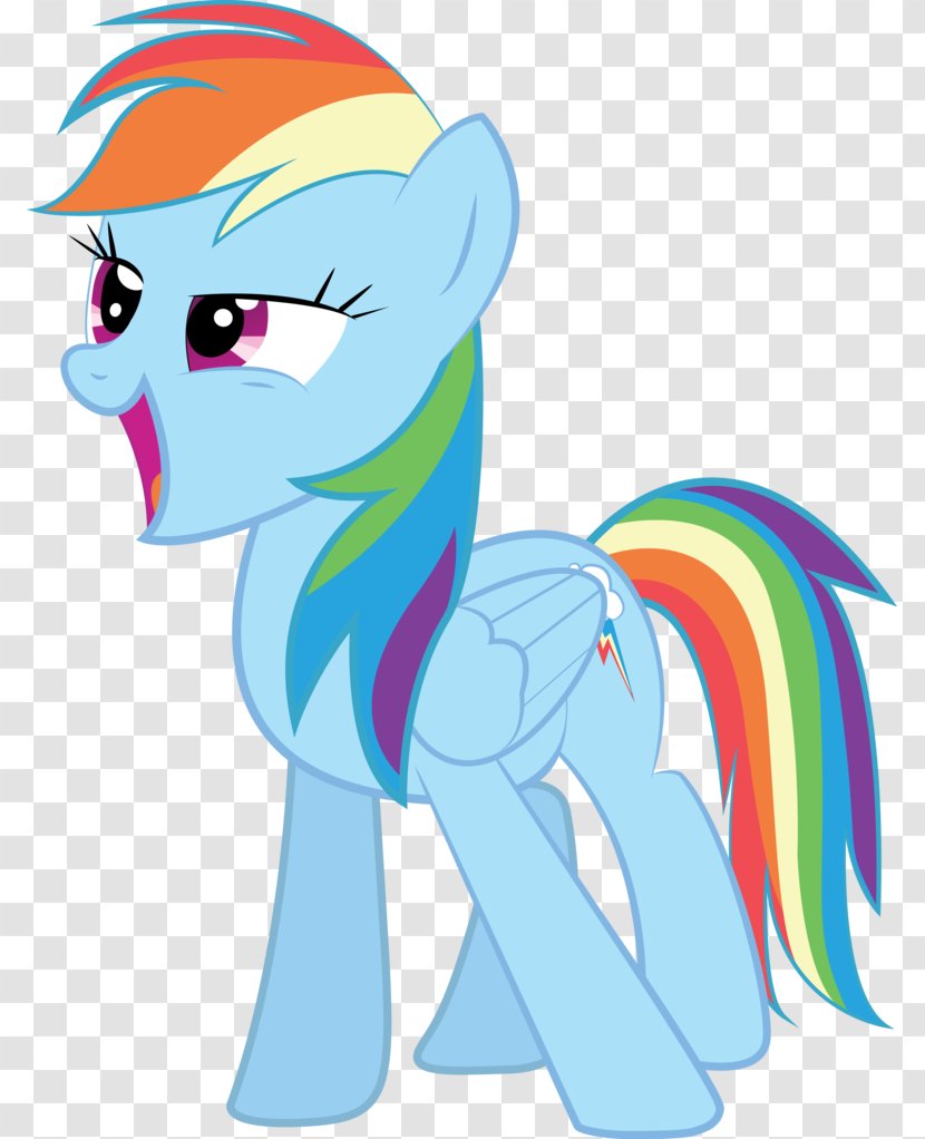 Rainbow Dash Pony Clip Art - Fictional Character Transparent PNG