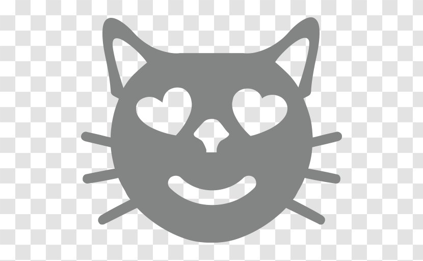 Whiskers Emoji Windows 10 Clip Art - Carnivoran Transparent PNG