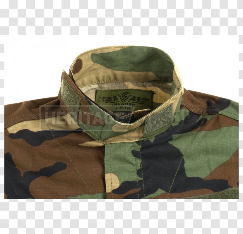 Military Camouflage Khaki Jacket Transparent PNG