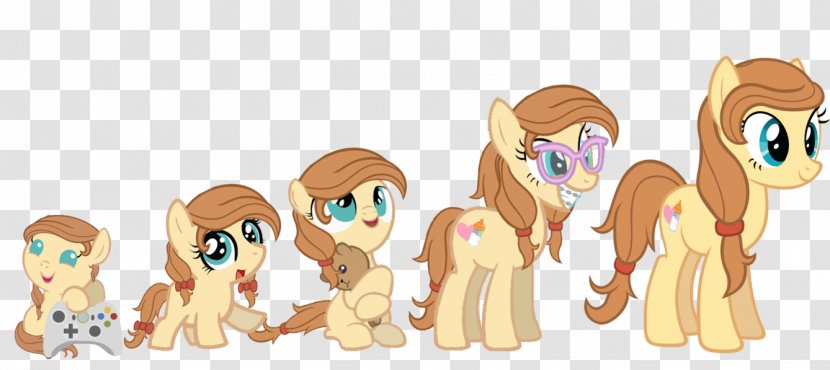 Applejack Pony Rainbow Dash Princess Luna Rarity - Silhouette - Mom And Daughter Transparent PNG