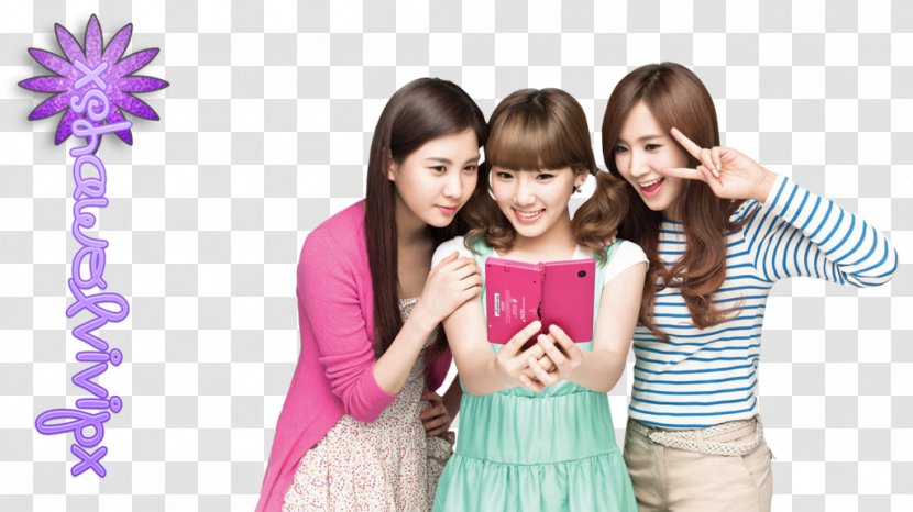 South Korea Girls' Generation Nintendo DSi - Silhouette - Girls Transparent PNG