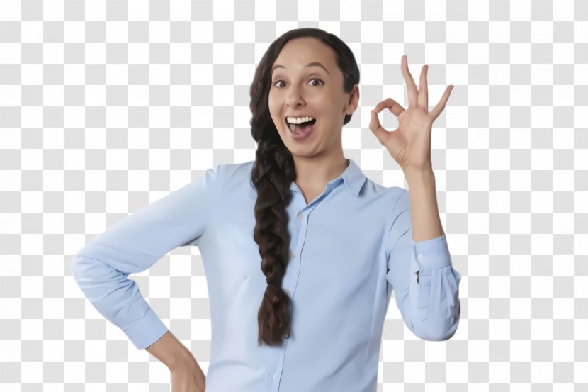 Gesture Arm Finger Hand Thumb - Smile - Cheering Transparent PNG