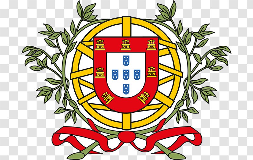 Coat Of Arms Portugal Constitution Iberian Peninsula - Symbol Transparent PNG