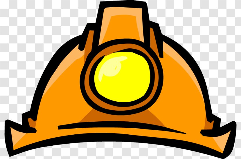 Miner's Cap Hard Hats Coal Mining - Yellow - Hat Transparent PNG