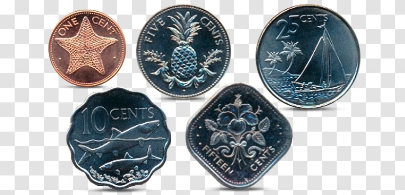 Bahamas Coin Bahamian Dollar Money Cent - 20 Euro Transparent PNG