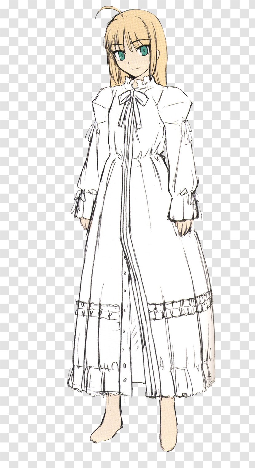 Fate/hollow Ataraxia Fate/stay Night Saber Shirou Emiya Fate/Extra - Cartoon - Dress Transparent PNG