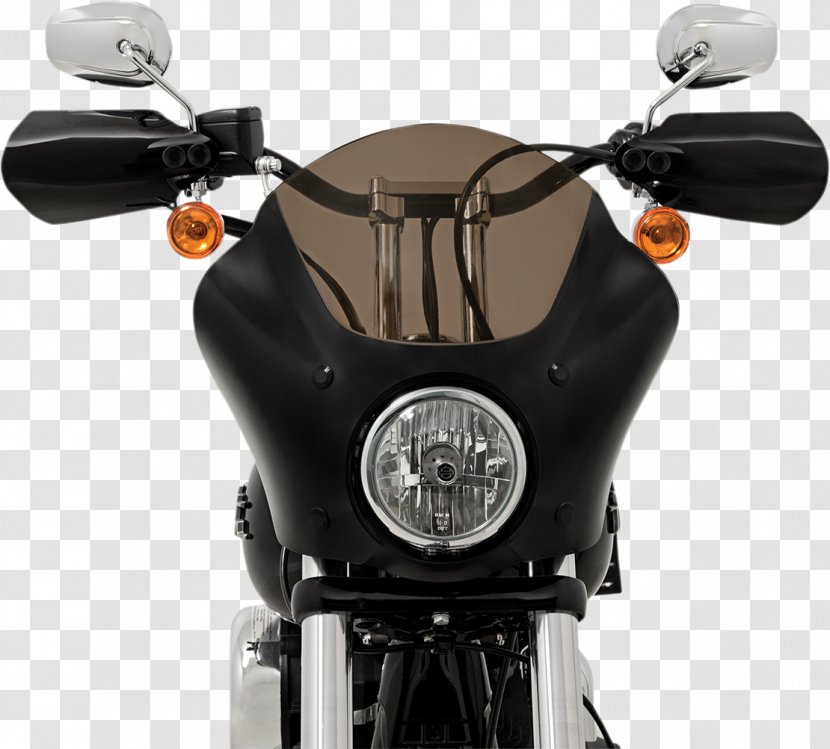Harley-Davidson Super Glide Softail Motorcycle Road King - Handguard Transparent PNG