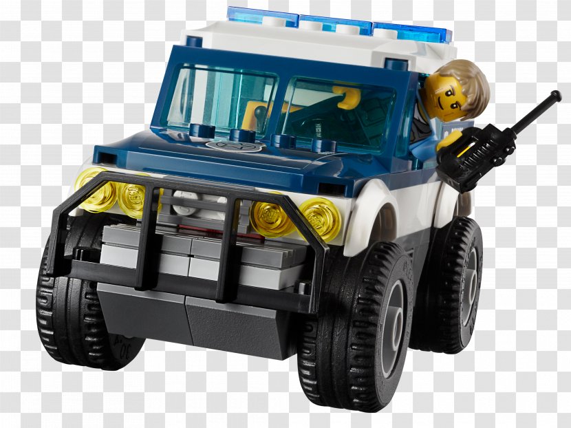 Lego City Undercover Police Duplo - Car Transparent PNG