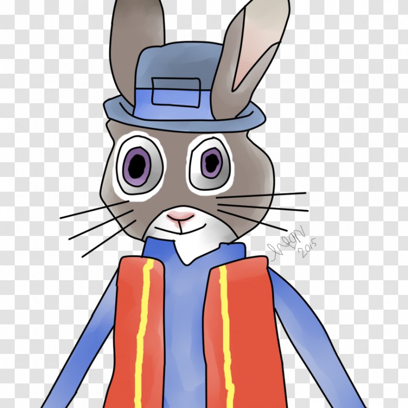 Rabbit Drawing Easter Bunny - Art Transparent PNG
