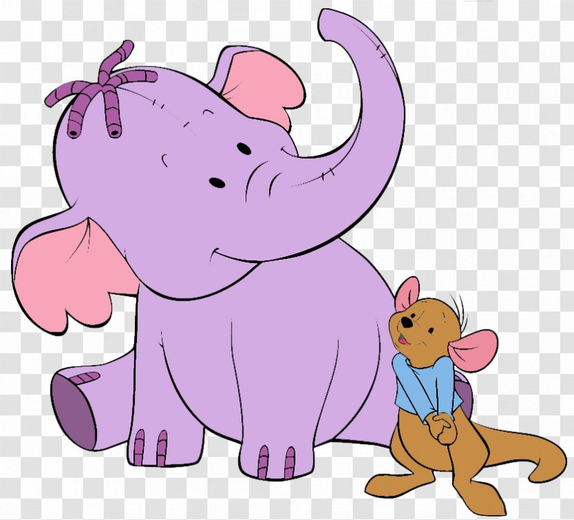 Roo Lumpy Winnie-the-Pooh Indian Elephant Kanga - Silhouette - Winnie The Pooh Transparent PNG