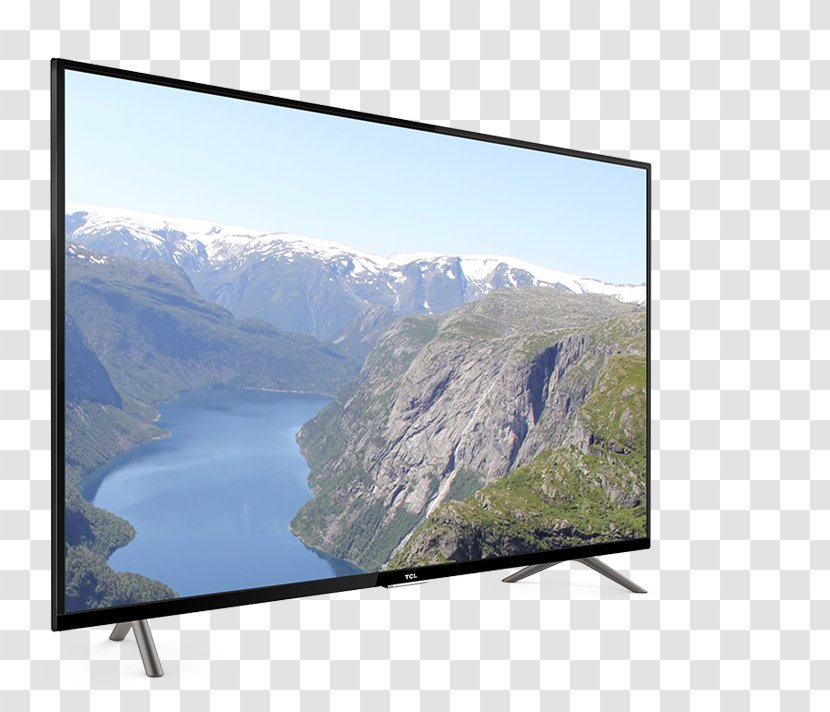 LCD Television LED-backlit TCL Corporation 4K Resolution - Mountain - Access My Account Transparent PNG