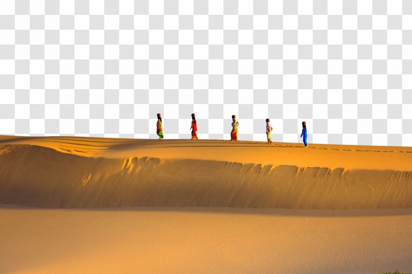Desert Natural Environment Sand Yellow Erg - Sky Dune Transparent PNG