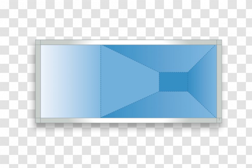 Brand Rectangle - Blue - Angle Transparent PNG