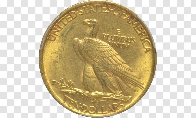 Gold Coin Indian Head Pieces Russia - American Eagle Transparent PNG