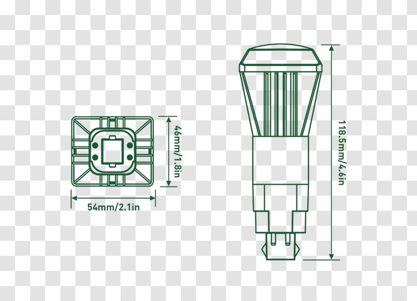 LED Lamp Chip-On-Board Light-emitting Diode Lighting Logo - Lightemitting - Tiki Torch Transparent PNG