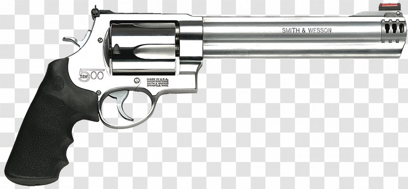 .500 S&W Magnum Smith & Wesson Model 500 Revolver Cartuccia - 460 Sw - Gun Shot Transparent PNG