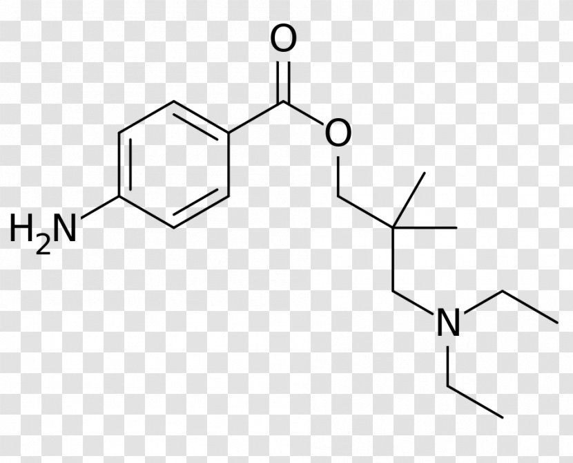 Sigma-Aldrich Acetyl Group Chemical Compound Research Molecule - Black And White - Dimethocaine Transparent PNG