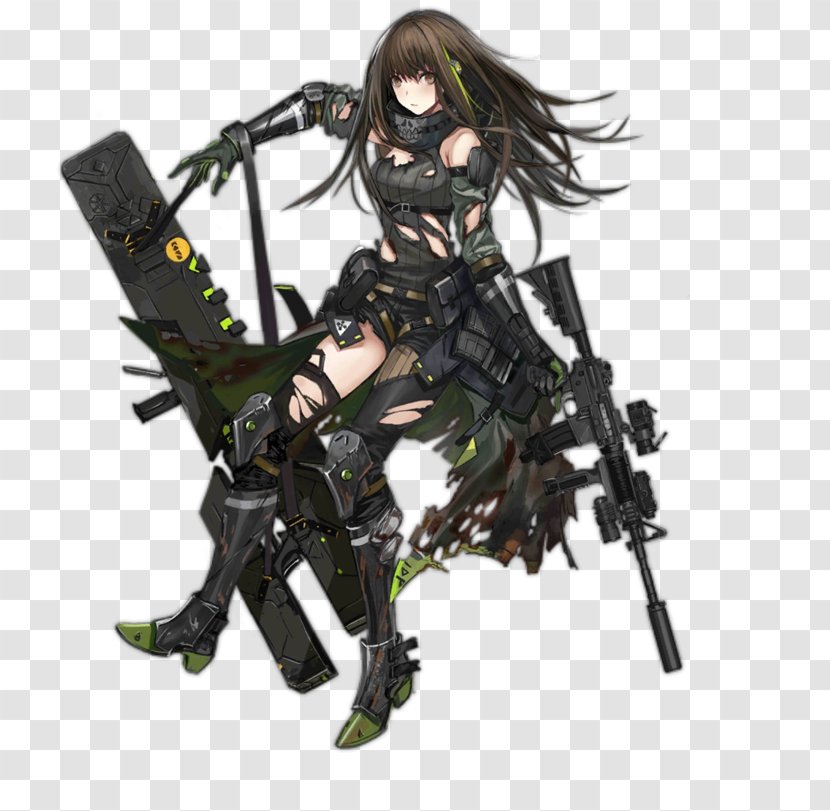 M4 Carbine Girls' Frontline Heckler & Koch XM8 Firearm - Frame - Weapon Transparent PNG