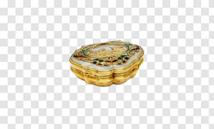 Nacre Inlay Pearl Tabacchiera Casket - Dish Transparent PNG