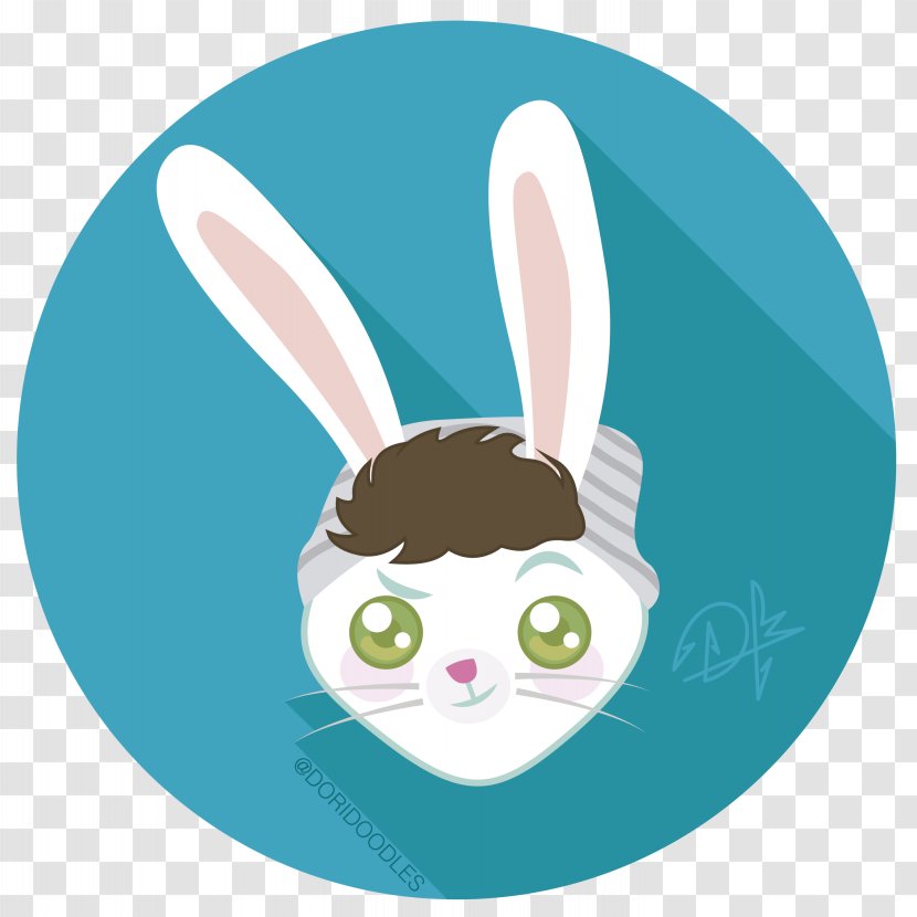 Rabbit Easter Bunny Evil Cartoon Transparent PNG