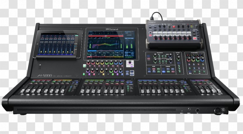 Audio Mixers Digital Mixing Console Roland Corporation Data Vision Mixer - Rss Vmixer M200i Transparent PNG