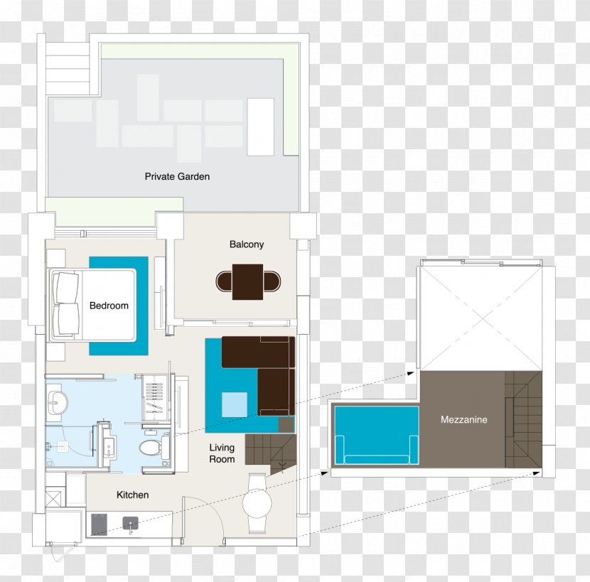 Floor Plan House Bedroom Building - Banyan Transparent PNG