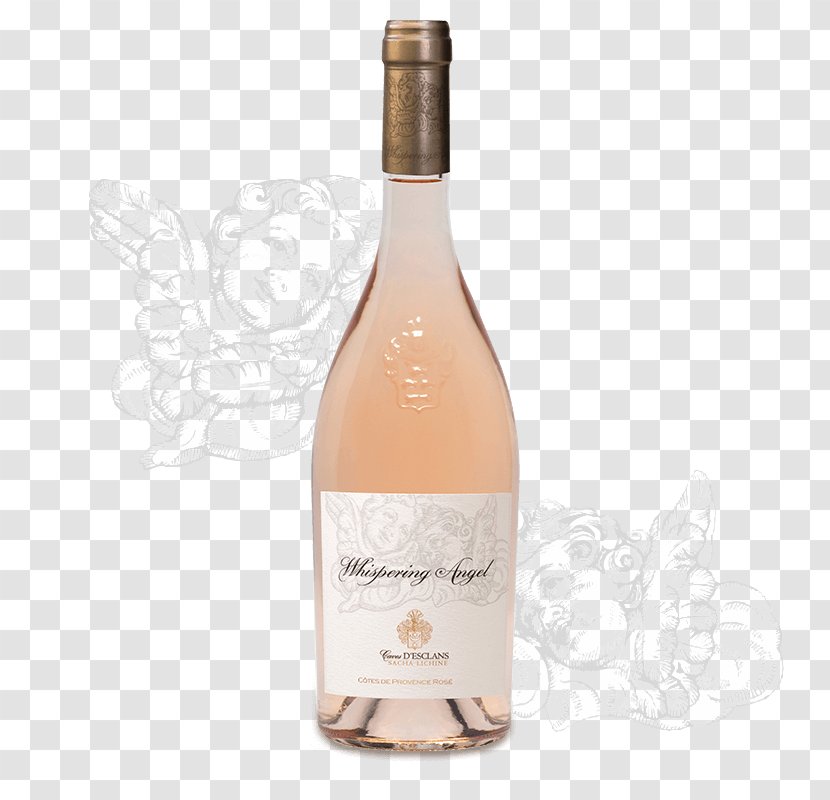Rosé Wine Côtes-de-provence AOC Château Miraval, Correns-Var Champagne - Bordeaux - Rose Transparent PNG
