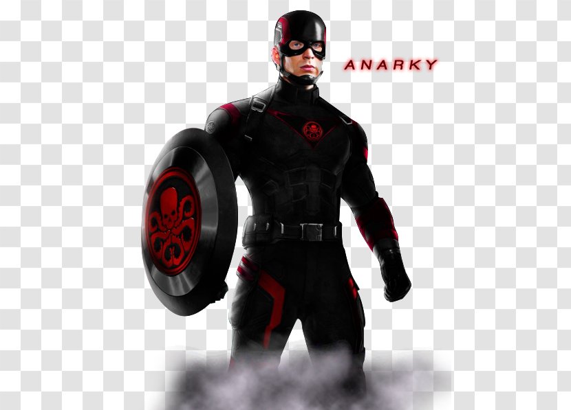 Captain America Sam Wilson Hydra Iron Man Superhero - Deadpool - Infinity War Red Skull Transparent PNG