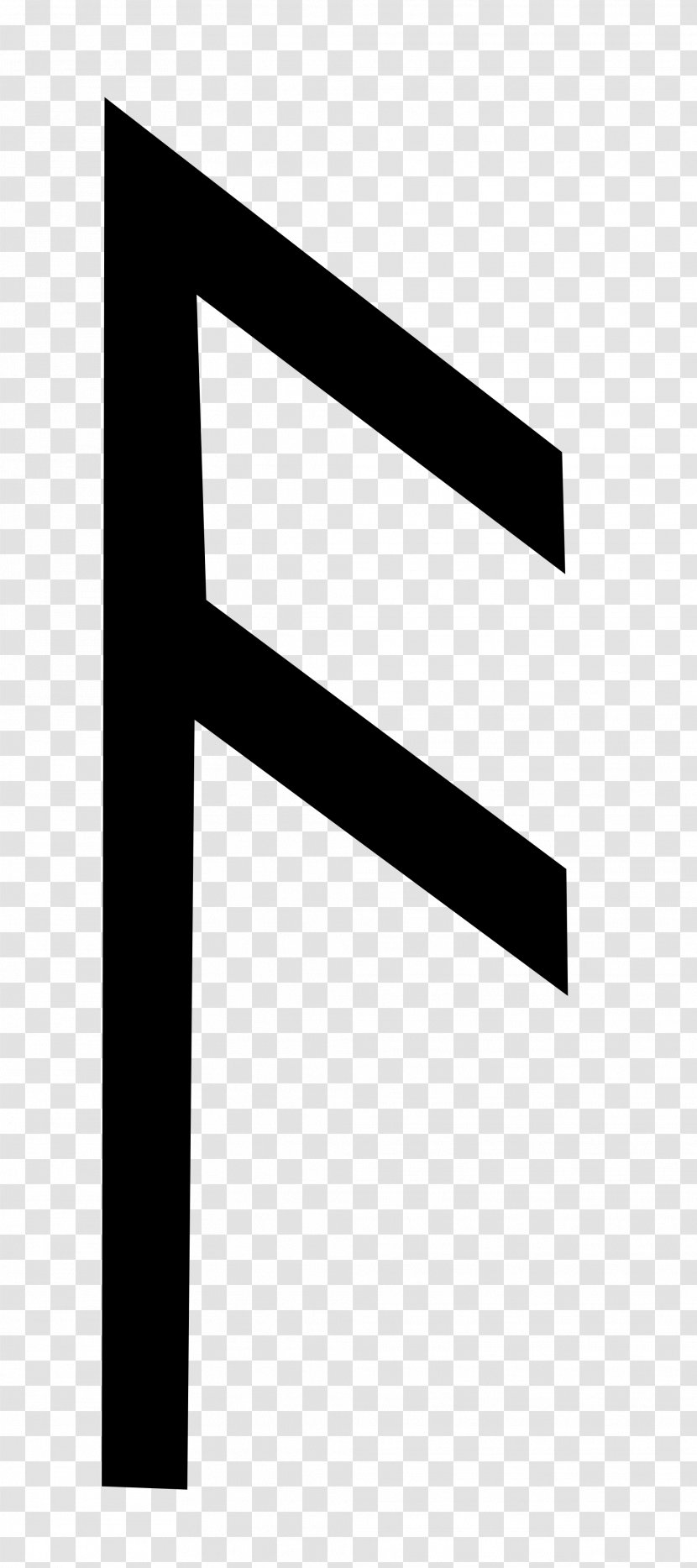Runes Ansuz - Symbol - Logo Transparent PNG