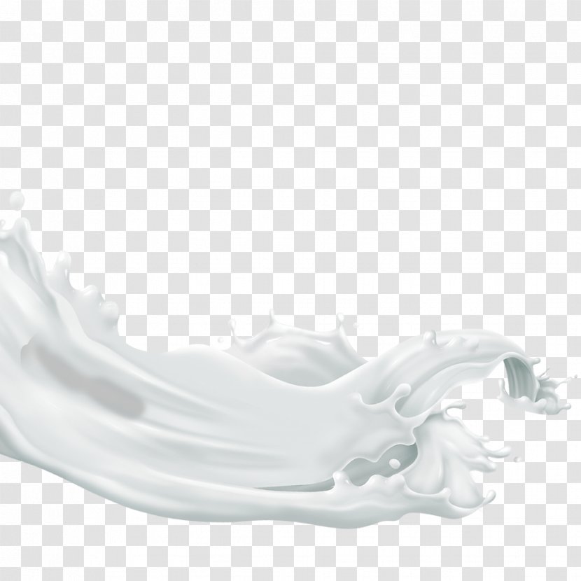 Milk Icon - Wave - Splashed Transparent PNG