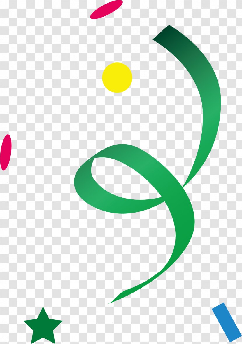 Bristol Clip Art - Green - Spiral Ribbon Transparent PNG
