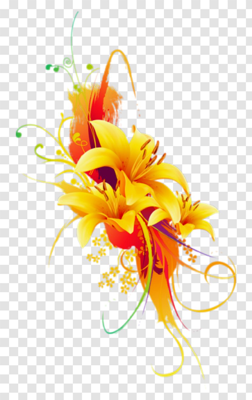 Floral Design Flower Lily Vector Graphics Transparent PNG