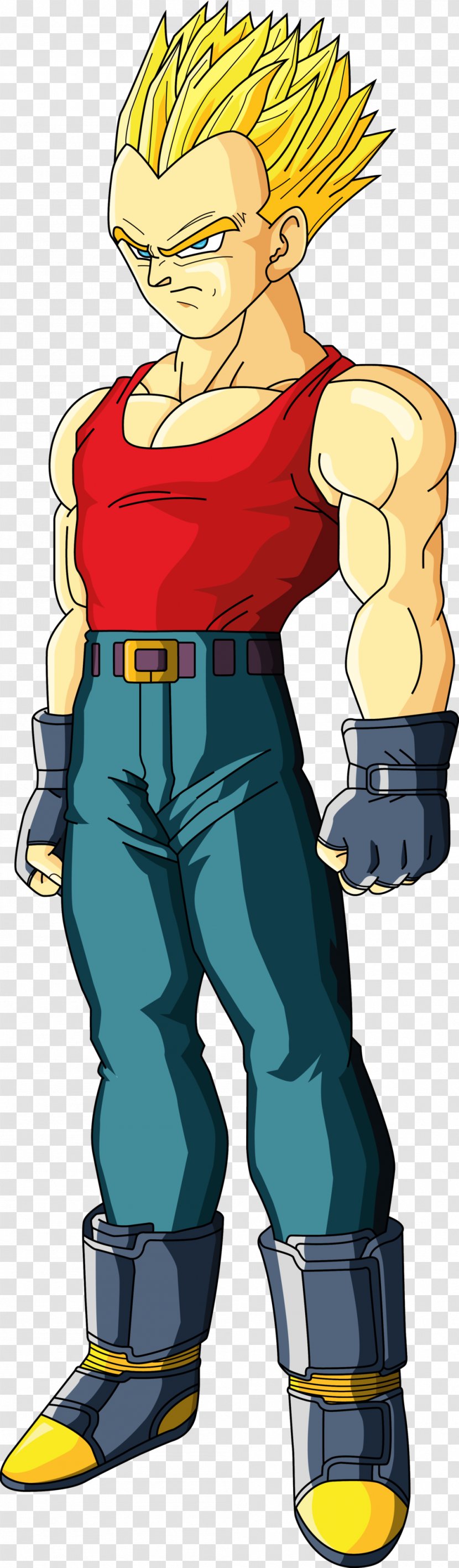 Vegeta Goku Goten Trunks Majin Buu - Art Transparent PNG