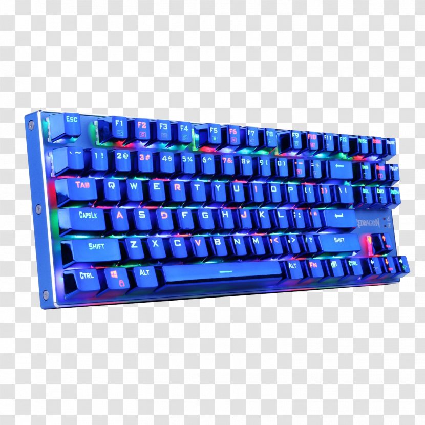 Computer Keyboard Gaming Keypad Backlight RGB Color Model Electrical Switches - Cherry Transparent PNG