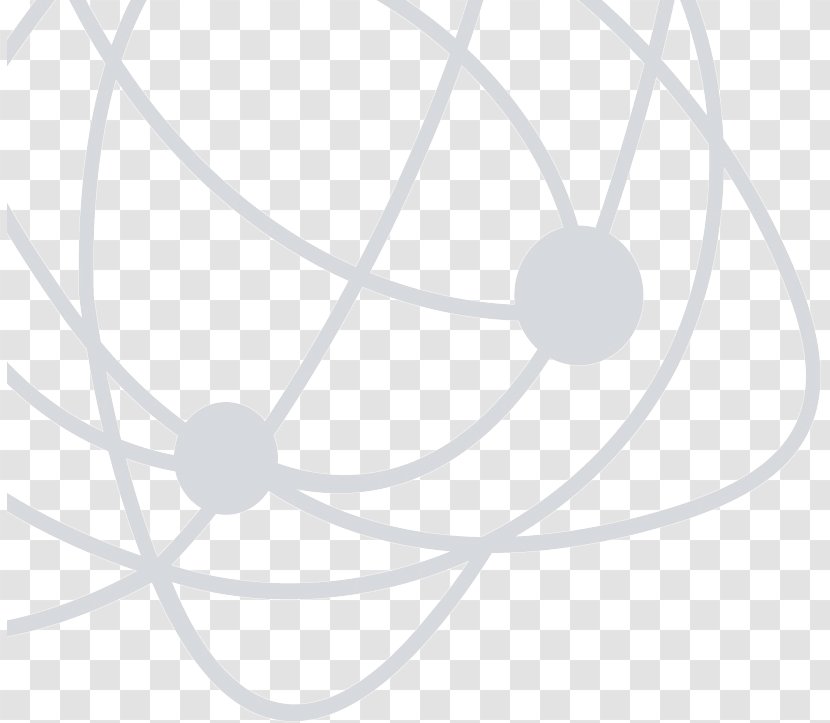 White Circle Angle Line Art - Area Transparent PNG
