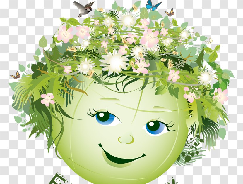 Go Green For Earth Day 22 April 0 - Fictional Character Transparent PNG