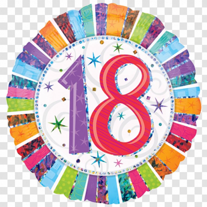 18th Birthday Balloon Year 80 / 80th Elegant Sparkles Foil Eightieth Eighty Party Supplies - Tree - Holographic Shirt Transparent PNG