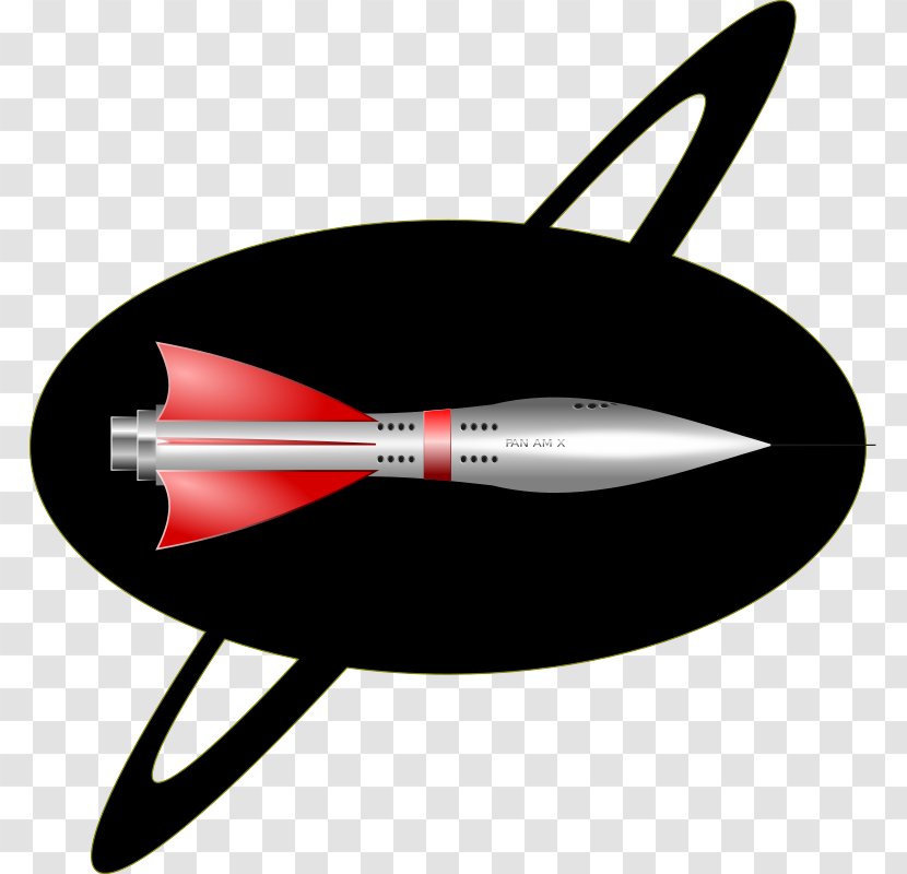 Free Content Clip Art - Rocket - 1950s Cliparts Transparent PNG