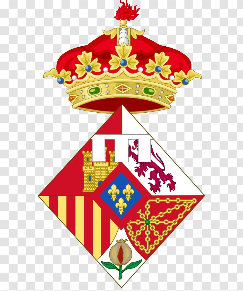 Spain Prince Of Asturias Infante Royal Cypher - Recreation - Losange Transparent PNG